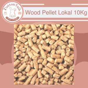 Wood Pellet / Pelet Kayu / Alas Kandang Kucing Kelinci10Kg