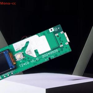 【Special price】🔥CC โมดูลชาร์จเร็ว22.5วัตต์พร้อมจอแสดงผลสี TFT เคสพาวเวอร์แบงค์ PD QC VOOC ชุด DIY เคสแบตเตอรี่มือถือแบบพกพา