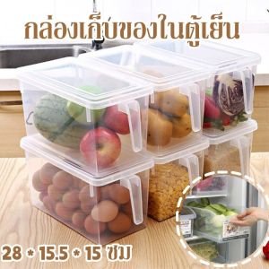 【SunnySpace】กล่องเก็บของในตู้เย็น กล่องเก็บผลไม้และผักแช่แข็ง  กล่องเก็บของในครัว  วางซ้อนกันได้ ประหยัดพื้นที่ อเนกประสงค์