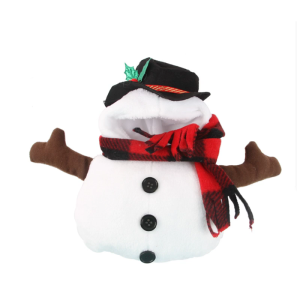Elastics Dog Snowmen Outfit Easy Zippers Soft Polyester Costume For Cold Weather Indoor Outdoor Activity
