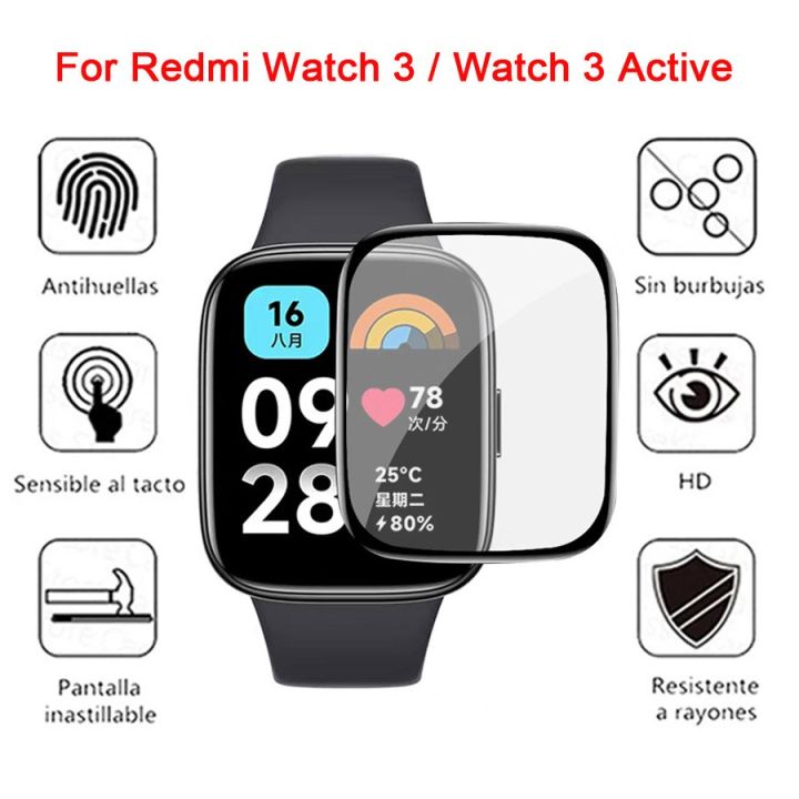 Full Cover Screen Protector for Redmi Watch 3 Active Soft