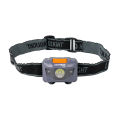 Headlamp LED Flashlight White and Red Light Waterproof - W30 - Gray. 