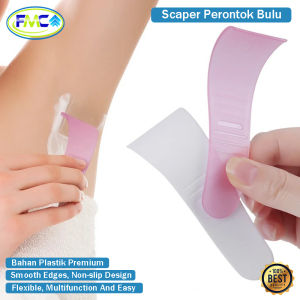 Scraper Perontok Bulu Depilatory Cream Spoon Mask Body Hair Spatula Plastik Body Cream Spoon Wax