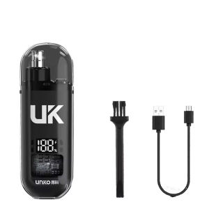 Electric Nose Hair Trimmer Waterproof Portable Type-C Rechargeable 360° Rotating Head Beard Eyebrow Multifunction Trimer Bulu Hidung Elektrik Tanpa Sakit