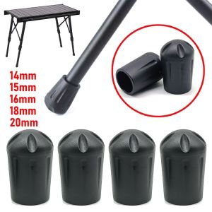 SYRUPSHADDOCKING 1Pcs/4Pcs Camping Chair Accessories Moon Chair Leg Covers Plug Connector Anti-slip Foot Covers Durable Removable Leg Protectors