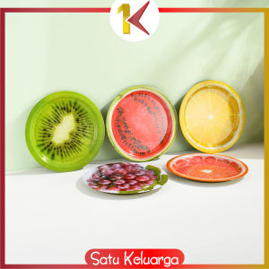 SK-C1235 Piring Buah Nampan Saji Bentuk Buah Tahan Karat Serbaguna / Wadah Piring Saji Fruit Plate