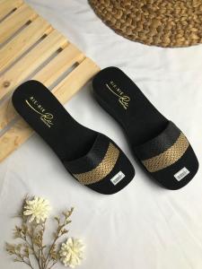 sandal wanita dewasa sandal wedges kokop slop kasual
