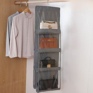 Dorm Room Closet Behind Door Bag Storage Hanging Rack