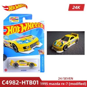 Hot Wheels 2024 Mainline 1:64 Die-Cast Alloy Case – 24K & 24L Sports Cars Classics & Trucks Collectible Set