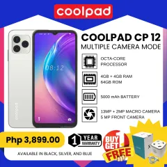 Coolpad CP12 | 8GB (4+4) +128GB | 6.5