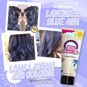 Dixmondsg Lavender Blue Ash Hair Dye