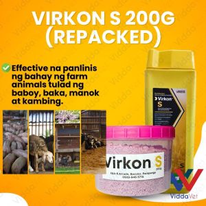 Virkon S  Disinfectant  200g Virkon S Industrial Cleaner Powder Disinfectant machine Disinfectant spray