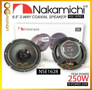 Nakamichi NSE1628 6.5 Inch 2-Way Coaxial Car Speaker Spk Spiker Kereta