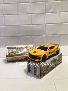SS Mainan Anak Mobil Mobilan Robot 2 In 1 Bumblebee Deformed Super Sports Car