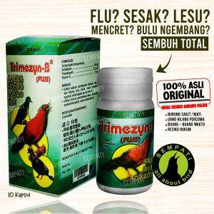 SEMPATI Trimezyn – B (Plus) Obat Burung Sakit Sesak Nafas Muka Bengkak Hidung Berlendir  OBTPPM