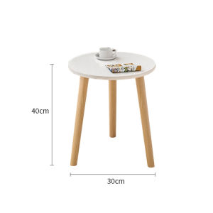 โต๊ะกลมขนาดเล็ก โต๊ะกาแฟ 40/45/51/62CM วางไว้ข้างเตียง โซฟา สไตล์เรียบง่าย โต๊ะมินิ ทนทานแข็งแรง วัสดุคุณภาพดี