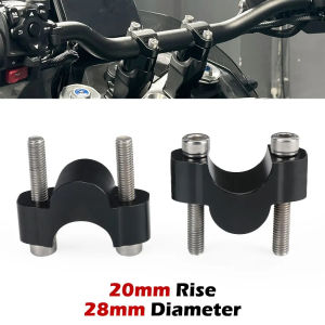 2025 800MT-X 450MT 20mm ยกแฮนด์สำหรับ CFMoto MT450 800MT CF MOTO 450 800 700 MT MT-X 2021-2024 บล็อกยกแฮนด์ 28mm