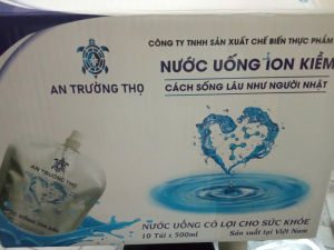 An Trường Thọ Ionized Water Sports Hydration 500ml - Sodium Free Low-Fat Energy Drink