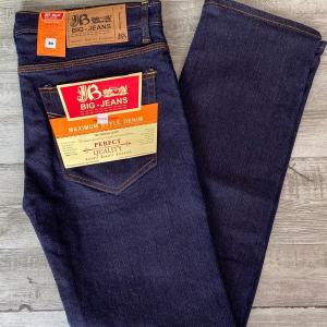 กางเกงยีนส์ผู้ชาย กระบอกเล็ก ผ้ายืด เป้ากระดุม (2สี กรมมิดไนท์) #มีไซส์ใหญ่ 28-42 Jeans
