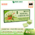 Socola Matcha Nguyên Chất - 120g Hộp 20 Gói Trà Xanh Cao Cấp MOOD CHOCO. 