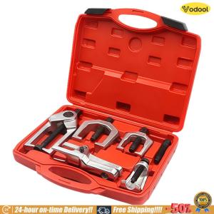[Vodool]5pcs Pitman Arm Puller with Storage Case Ball Head Remover Puller Ball Head Extractor for Service Splitter Removal Kit