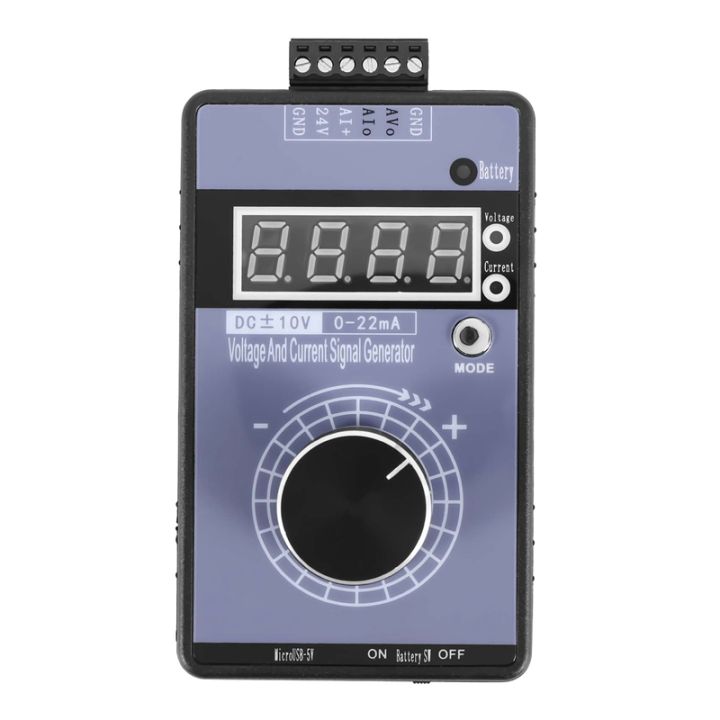 Einstellbarer Signalgenerator, Stromspannung, Analogsimulator, Handheld Einstellbarer Signalgenerator, Stromspannung, Analogsimulator, Handheld