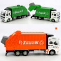 Mini 1/48 Garbage Truck Model with Trash Can Kids Children Toys Birthday Gift. 