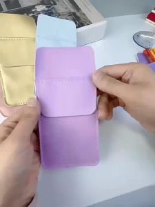 WH Leather Pencil Bags for Clothes Pocket Doctor Nurse Staff Leak-proof Pen Pouch Hospital Business Supplies MY