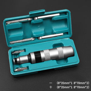 Bộ tô vít đóng đảo chiều cao cấp JAPAN 12 chi tiết thép S2 siêu cứng có mũi vít nhổ ốc gãy vặn ốc vít hư toét