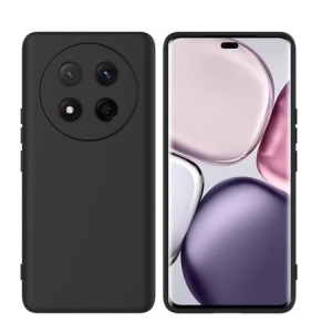 Case Black Premium XIAOMI REDMI NOTE 14 PRO 5G / NOTE 14 PRO+ PLUS - SoftCase Macaron Slim Matte Black SQ