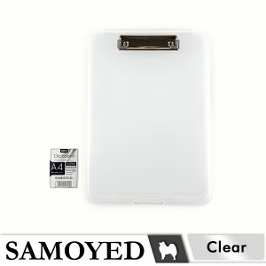 SAMOYED CLBD-SR4 Papan Klip / Jalan / Dada / Alas Ujian / Clipboard with Storage / Organizer A4
