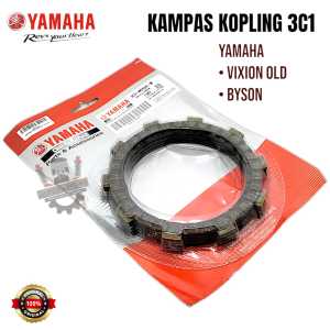 Kampas Kopling Yamaha Vixion lama Scorpio Z Byson  Set Original Kampas Kopling 3C1