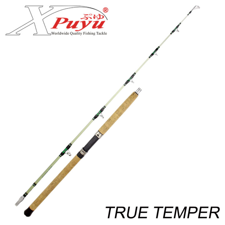 Xpuyu True Temper XTT 5'6'ft-7'0ft Spinning Trolling Fishing Rod Glass  Blank Butt Joint 15kg Maxdrag