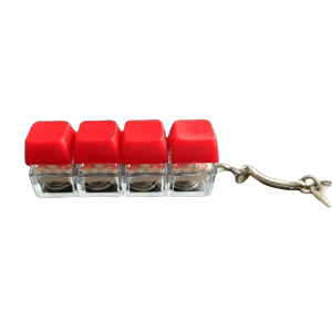 KLICKKRATE Diy Keycaps Toy Keyboard Fidget Toys Stress Relief with Keychain Finger Keycaps Funny Finger Button Keyboard Keychain Adults