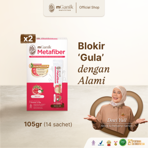 mGanik Metafiber Leci - Suplemen Diabetes