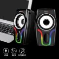 KISONLI x INBOX Speaker Laptop Gaming ColorTunes Magnio GS-05 Clear Sound Dual Bass. 
