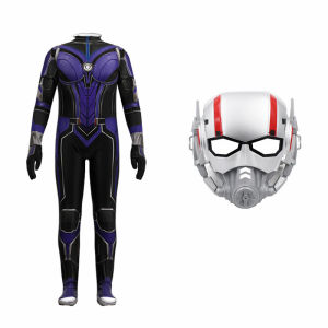 Christmas Ant-Man and the Wasp Cosplay Quantumania Costume Jumpsuit Kids Adult Men Antman Zentai Bodysuit Suit And Mask