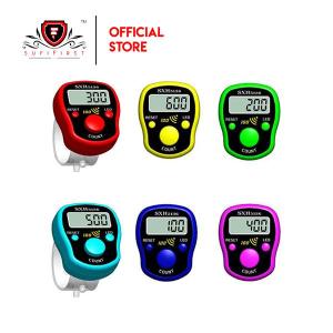 8.8 Finger Counter with 100 times Alarm LCD Electronic Digital Tally Counter /Tasbih Digital-Random Colour