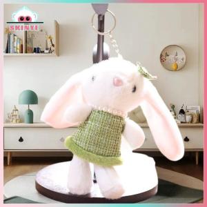 Skinye ✨Ready Stock✨ Kawayi Cute Sweet Cute Bunny Plush Toy Cartoon Stuffed Doll Keychain Bag Pendant Backpack Hanging Decoration Lovely Gifts