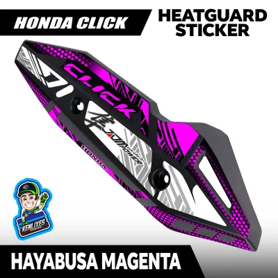 Honda Click Sticker heatguard v2 v3 v4 (Printed Laminated)