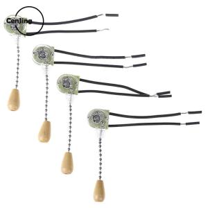 💖【Special price】💖Cjing 4pcs Wall Light Pull SWITCH Home พัดลมเพดาน Universal Pull CHAIN SWITCH