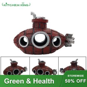 【New Arrival】 Needlework Aquarium Submarine Ornament Handcrafted Aquarium Decor for Fish Enthusiasts