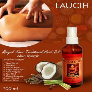 Minyak Esens Minyak Pijat Medan Tradisional Karo Laucih 100mL