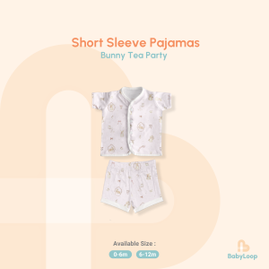 Piyama Bayi - Short Sleeve Pajamas Tencel - Baby Loop