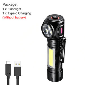 ASAFEE MJ Series Multi-Function EDC Work Light 600LM With COB Side Light Red White Signal Lamp With Magnetic tail Pocket Clip