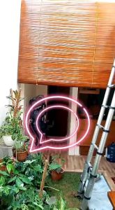 tirai outdoor mewah 2x2 meter full vernis glosy & full pliture