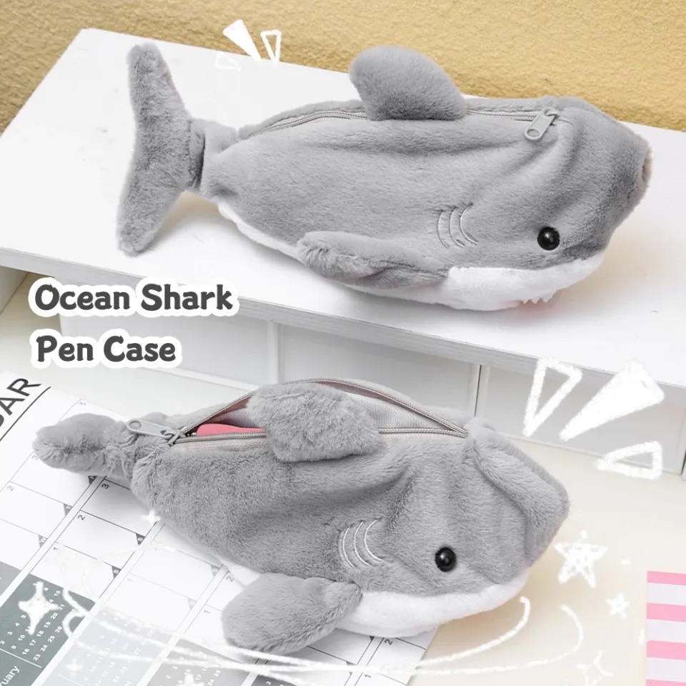 pencil case Tempat Pensil Multifungsi pencil case shark Male