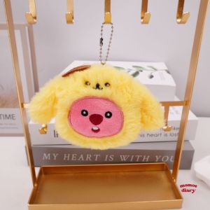 [Bisa Bunyi] Loopy Keychain Momoe Diary | Gantungan Kunci Loopy | Loopy Plush | Ganci Murah | Gantungan Kunci Murah | Gantungan Kunci Viral | Cute Keychain | Loopy Pororo Plush | Gantungan Kunci Lucu | Boneka Loopy | Aesthetic Keychain | Little Beaver