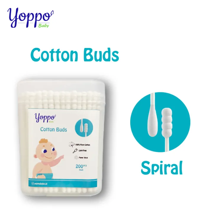Yoppo%20Baby%20Cotton%20Buds%20/%20Cotton%20Bud%20Spiral%20/%20Cotton%20Bud%20Sendok%20-%20Image%204