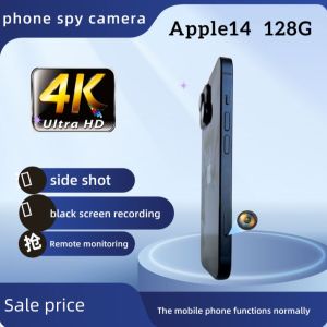 Mobile Hidden Spy Camera 4K HD Micro Camera Camouflage Camera Candid Camera Secret Recorder Apple 14 modification 128G memory